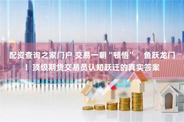 配资查询之家门户 交易一朝“顿悟”，鱼跃龙门！顶级期货交易员认知跃迁的真实答案